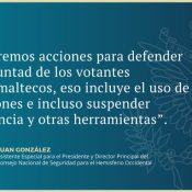 E.E.U.U. anuncia acciones para defender el voto de los guatemaltecos